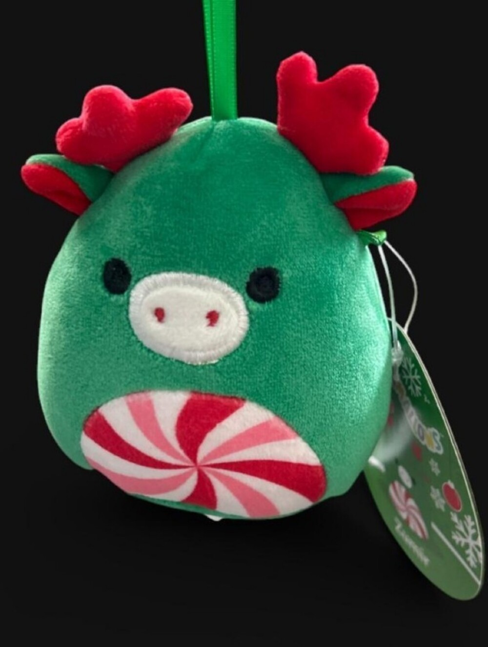 Squishmallows Christmas Holiday Zumir the Peppermint Moose New